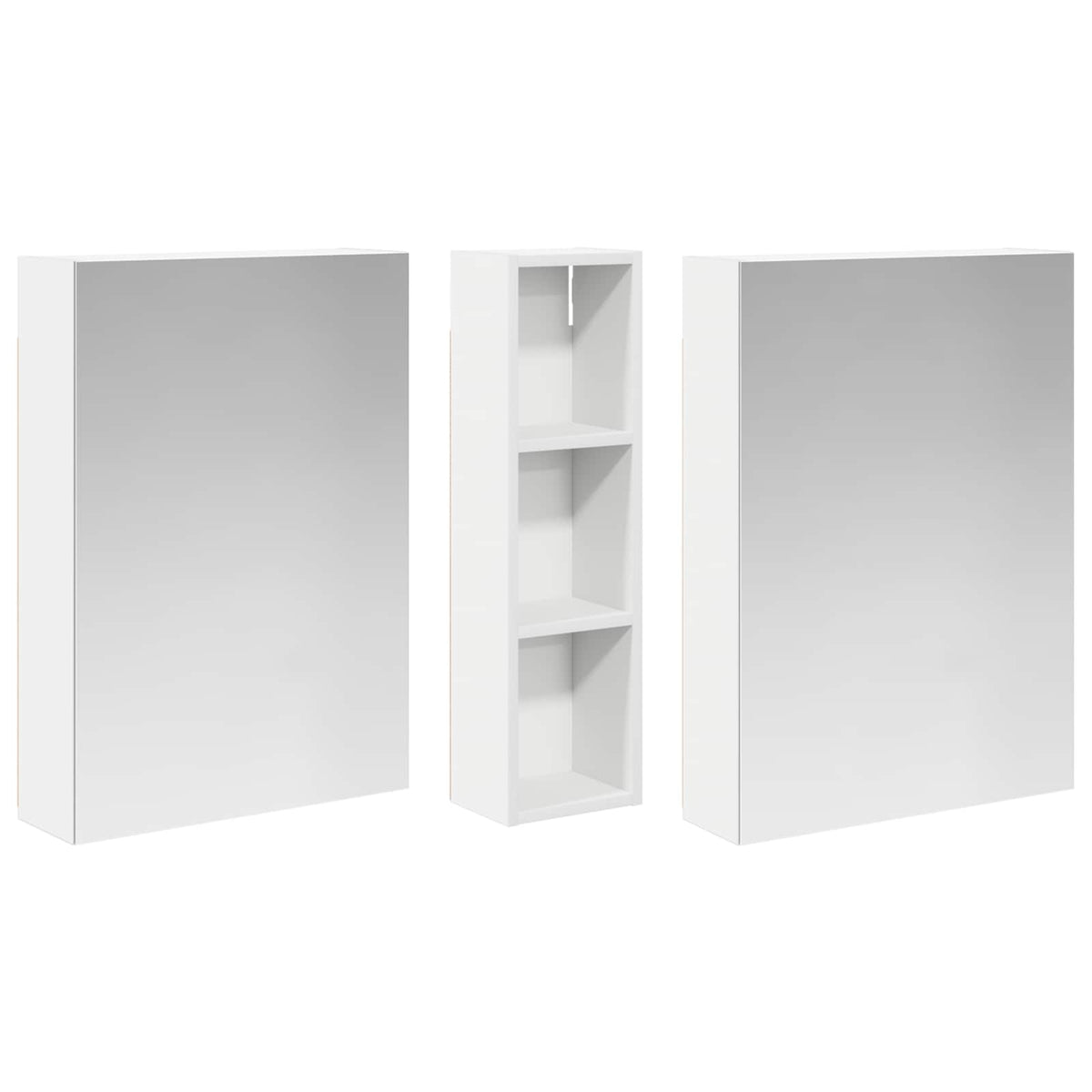 Set ormarića za kupaonicu 3 kom. 120 x 14,5 x 70 cm