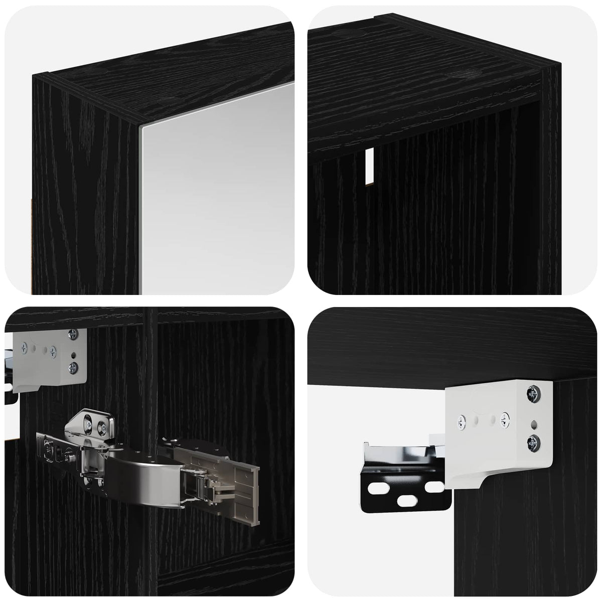 Set ormarića za kupaonicu 3 kom. 120 x 14,5 x 70 cm