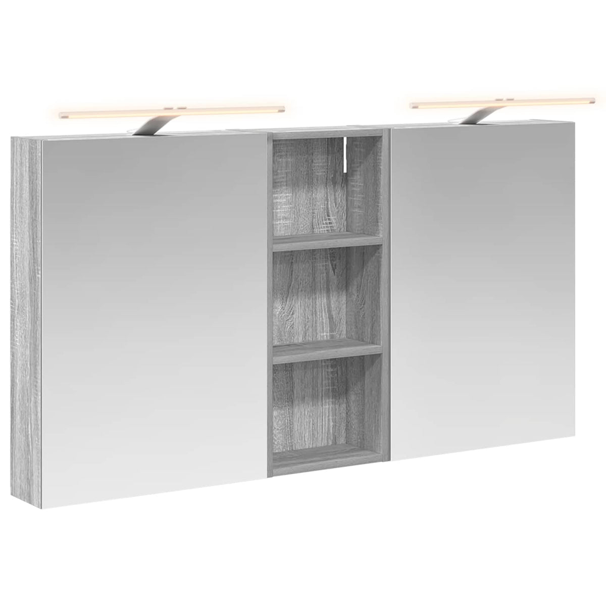 Set ormarića za kupaonicu 3 kom. 130 x 14,5 x 70 cm