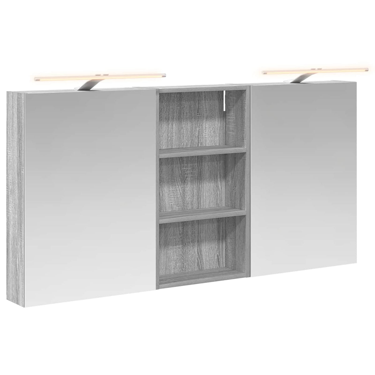 Set ormarića za kupaonicu 3 pcs 140 x 14,5 x 70 cm