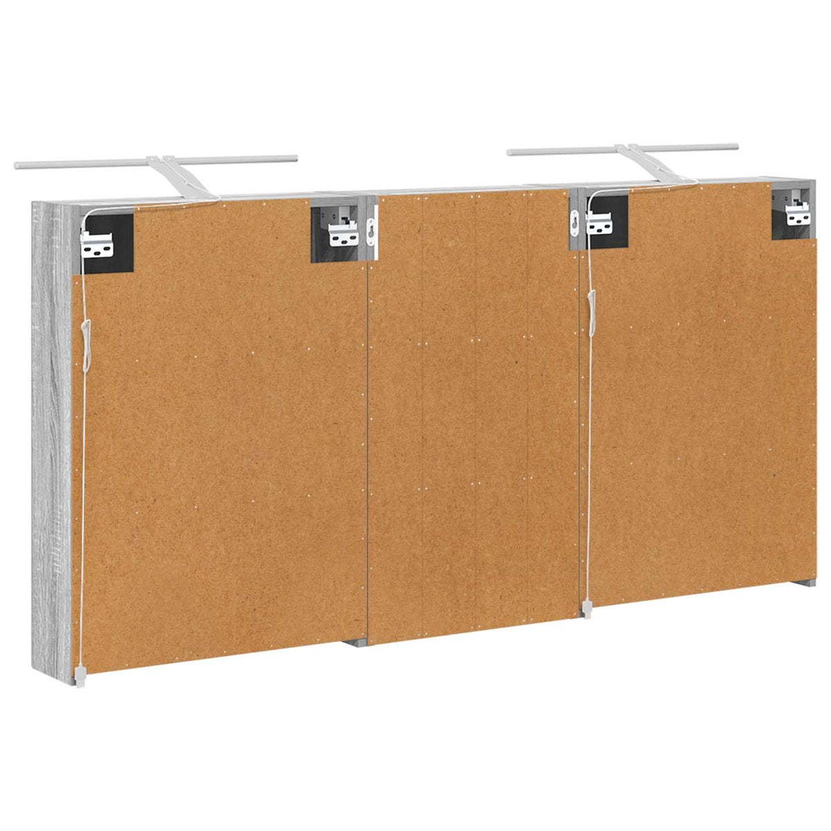 Set ormarića za kupaonicu 3 pcs 140 x 14,5 x 70 cm