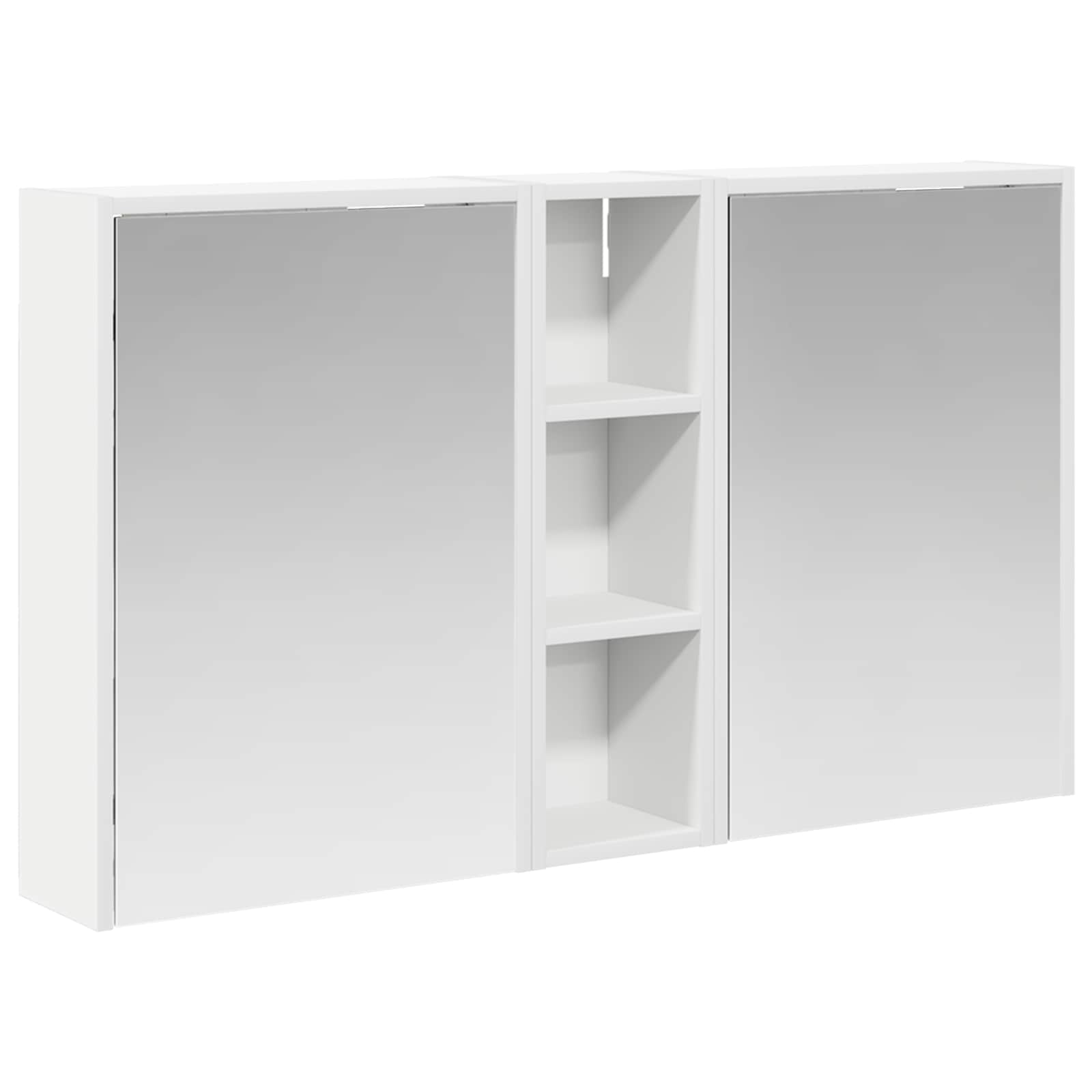 Set ormarića za kupaonicu 3 pcs 106 x 16 x 62,5 cm