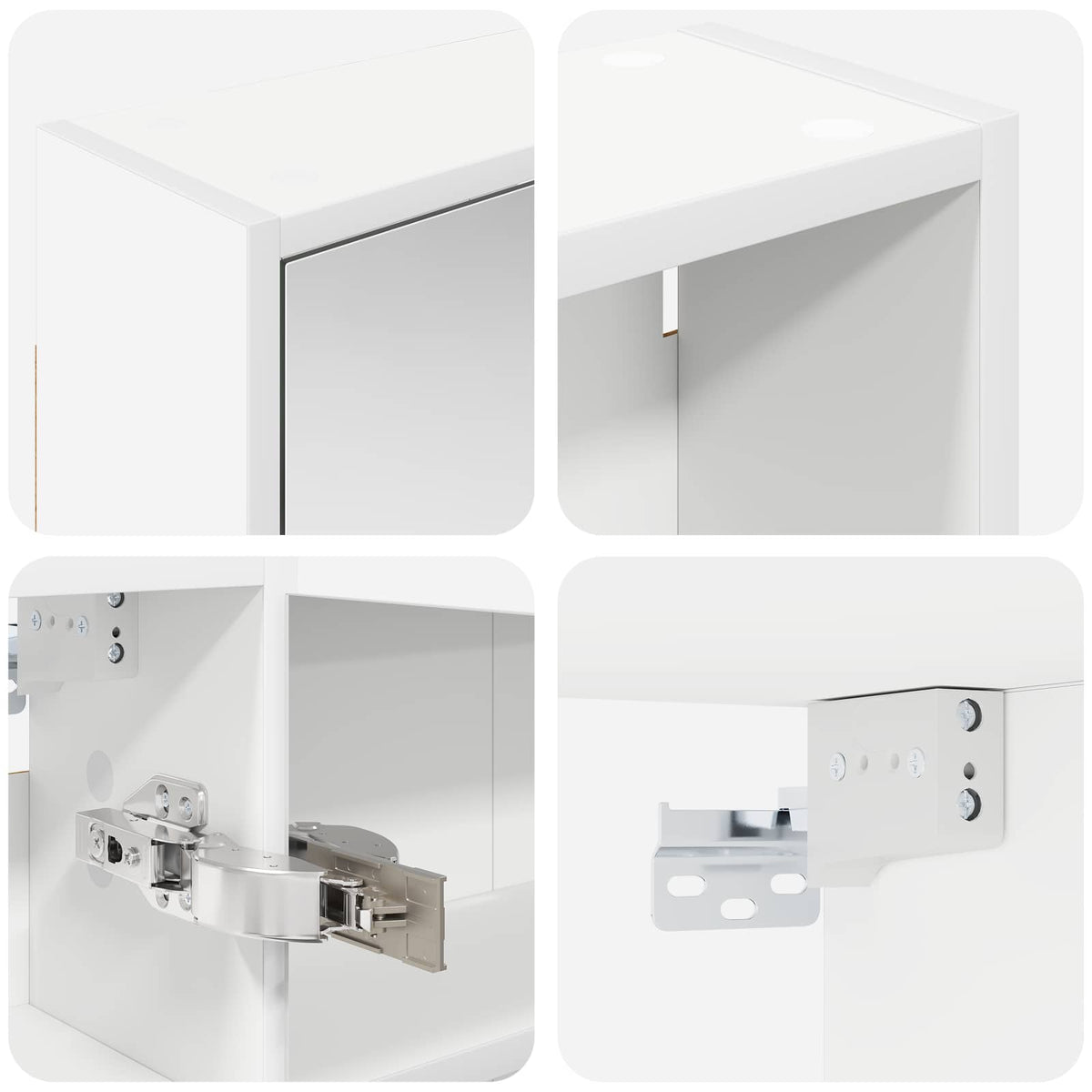 Set ormarića za kupaonicu 3 kom. 116 x 16 x 62,5 cm