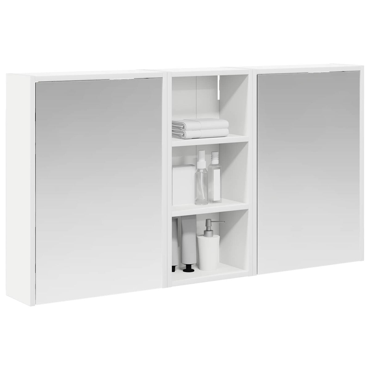 Set ormarića za kupaonicu 3 kom. 116 x 16 x 62,5 cm