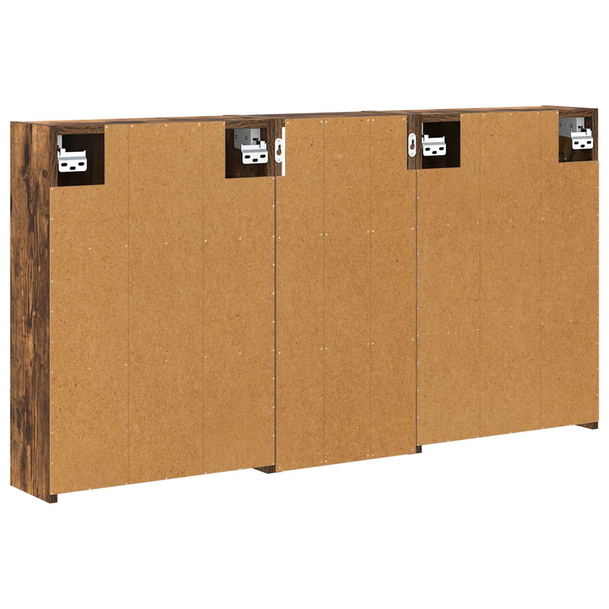 Set ormarića za kupaonicu 3 pcs 116 x 16 x 62,5 cm