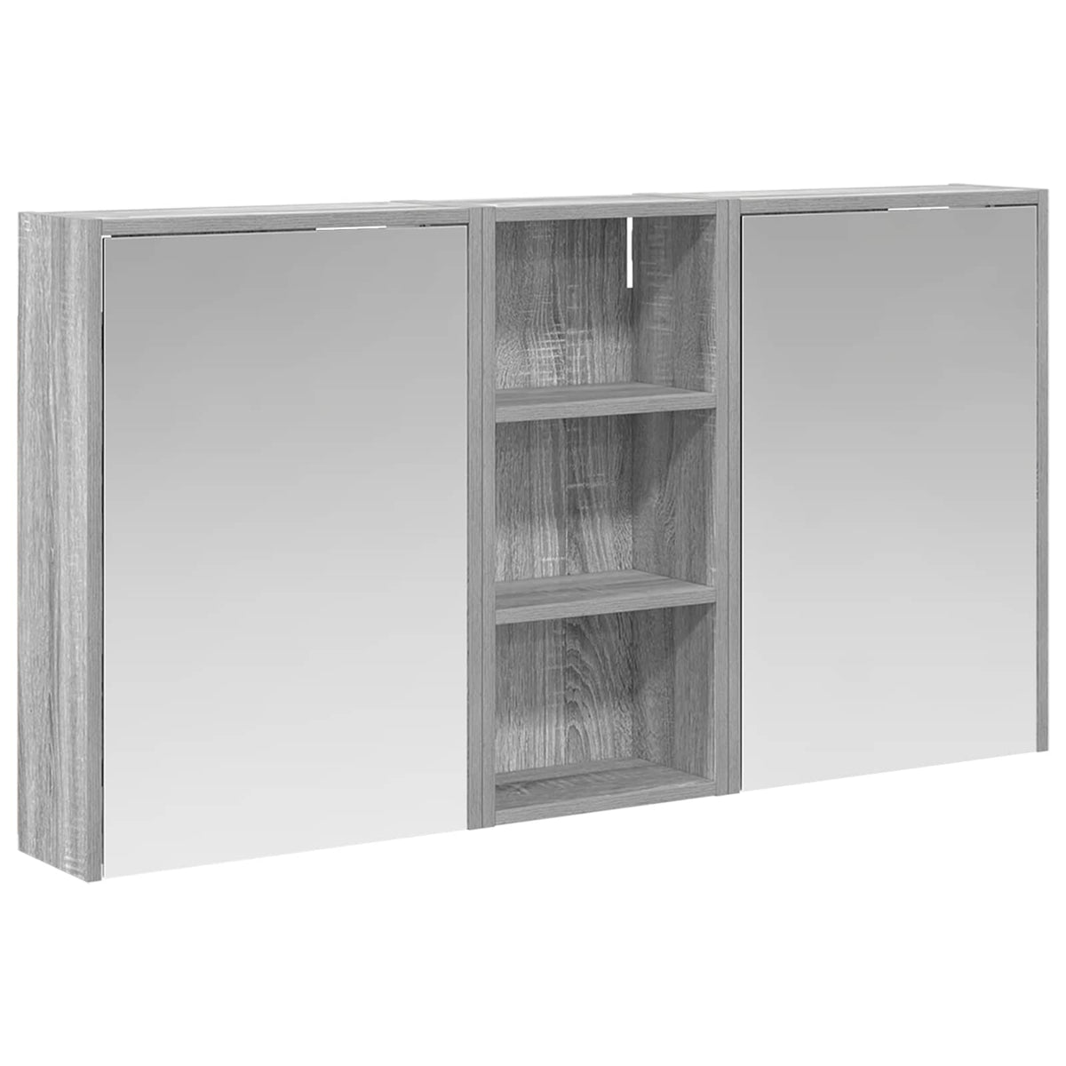 Set ormarića za kupaonicu 3 pcs 116 x 16 x 62,5 cm