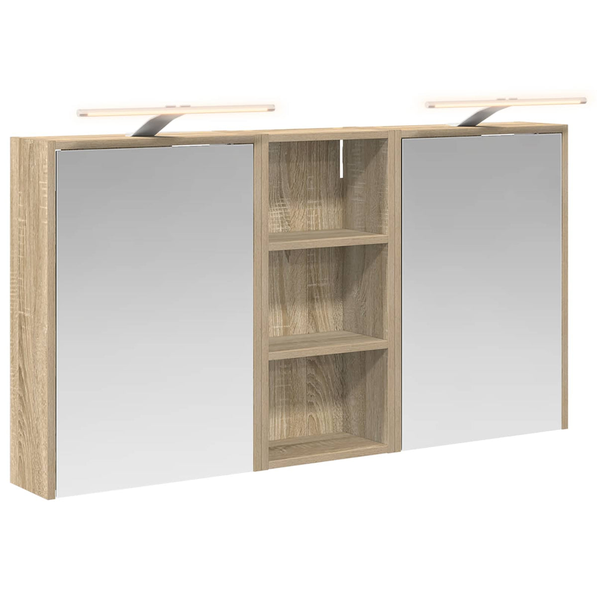 Set ormarića za kupaonicu 3 kom. 116 x 16 x 62,5 cm