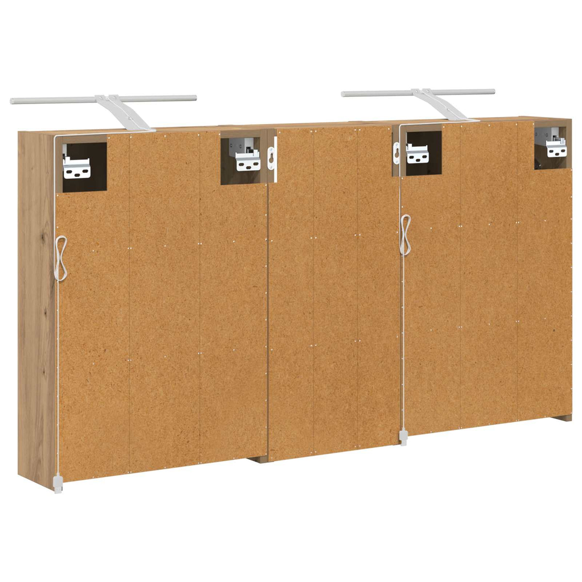 Set ormarića za kupaonicu 3 kom. 116 x 16 x 62,5 cm