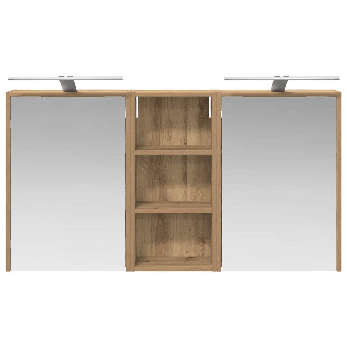 Set ormarića za kupaonicu 3 kom. 116 x 16 x 62,5 cm