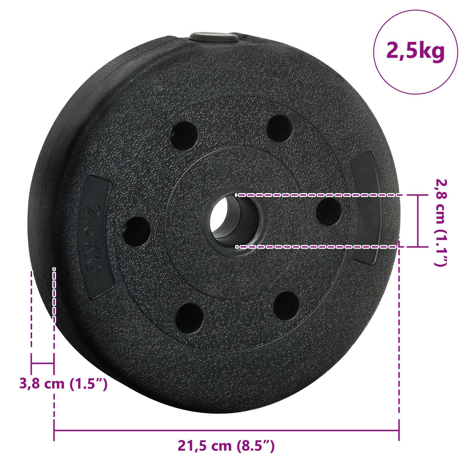 2-u-1 set bućica 30kg Crna i Plava Cement i pijesak od željeza