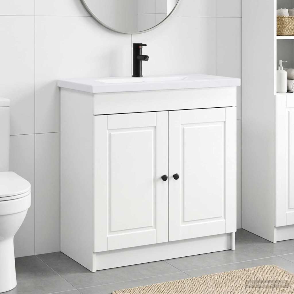 Set namještaja za kupaonicu Bijela 78,5 x 37,5 x 81 cm