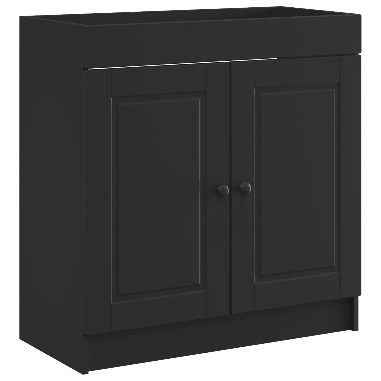 Set namještaja za kupaonicu Crna 78,5 x 37,5 x 81 cm