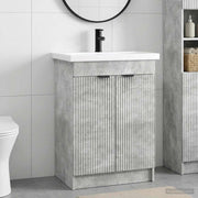 Set namještaja za kupaonicu Betonska siva 78,5 x 37,5 x 81 cm