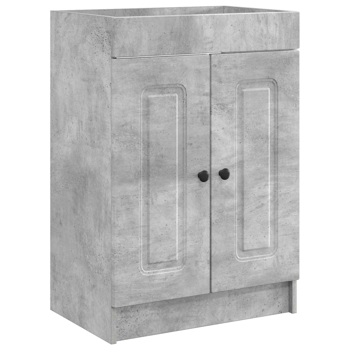 Set namještaja za kupaonicu Betonska siva 56 x 37,5 x 81 cm