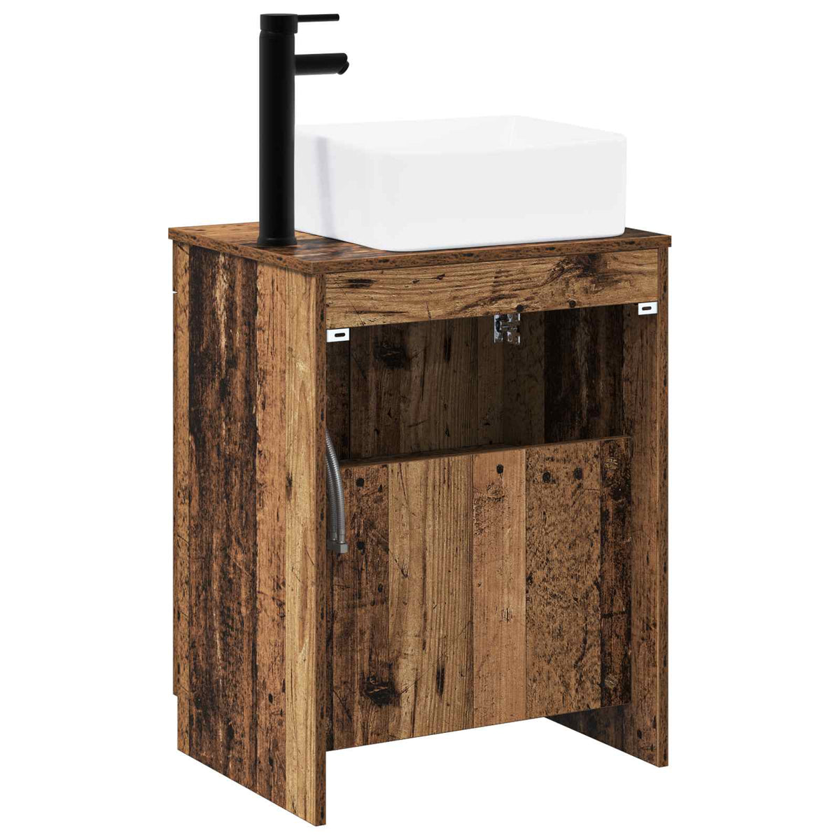 Set namještaja za kupaonicu Staro drvo Konstruirano drvo