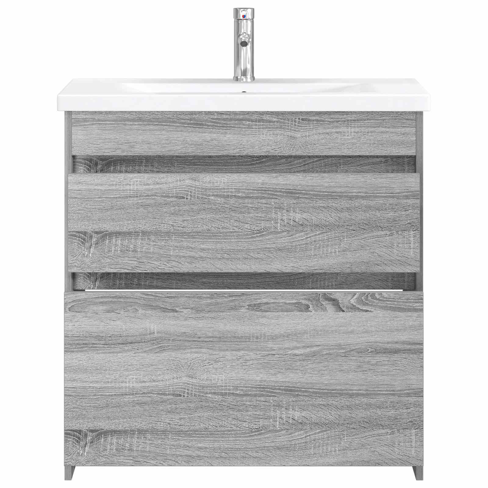 Set namještaja za kupaonicu Siva Sonoma 81 x 40 x 84,5 cm