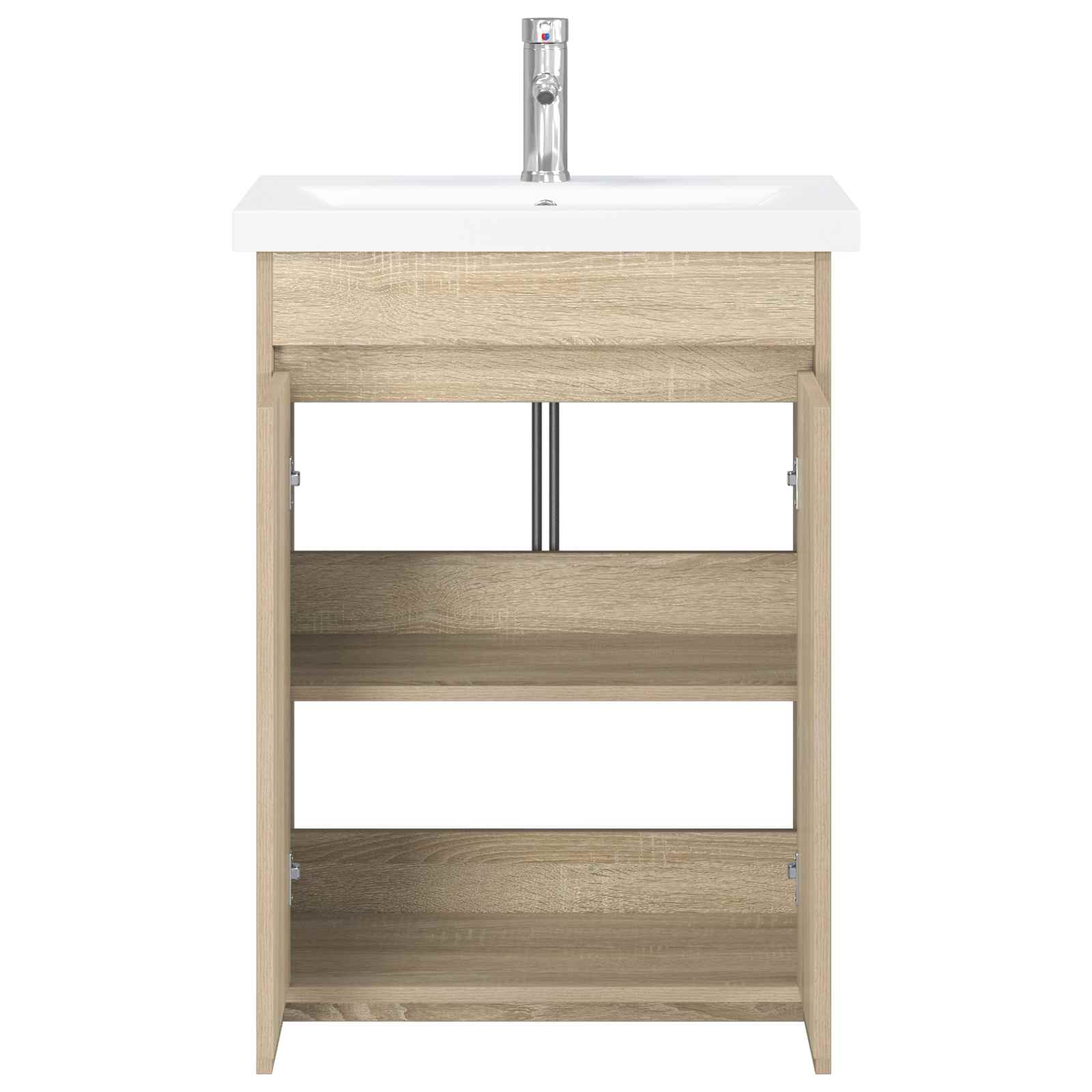 Set namještaja za kupaonicu Hrast sonoma 61 x 40 x 84,5 cm