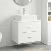 Set namještaja za kupaonicu Bijela Konstruirano drvo 62.5 x 44.5 x 50 cm