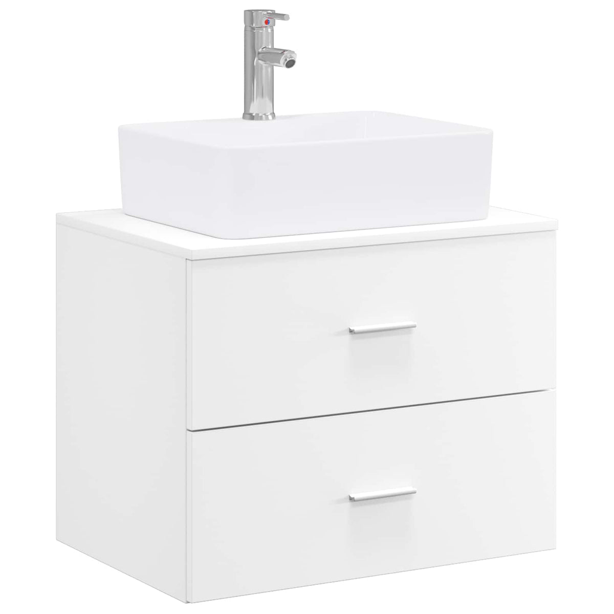 Set namještaja za kupaonicu Bijela Konstruirano drvo 62.5 x 44.5 x 50 cm