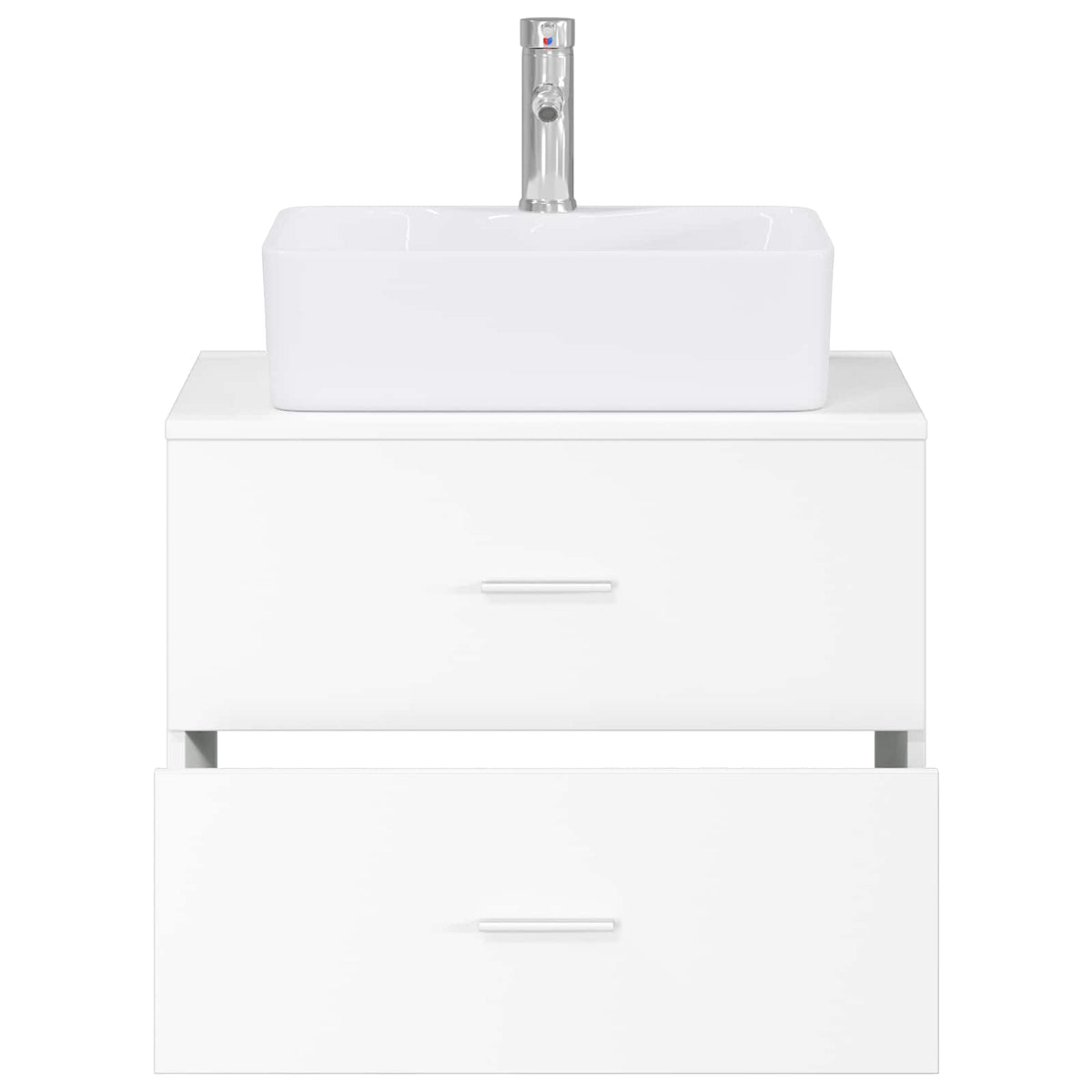 Set namještaja za kupaonicu Bijela Konstruirano drvo 62.5 x 44.5 x 50 cm