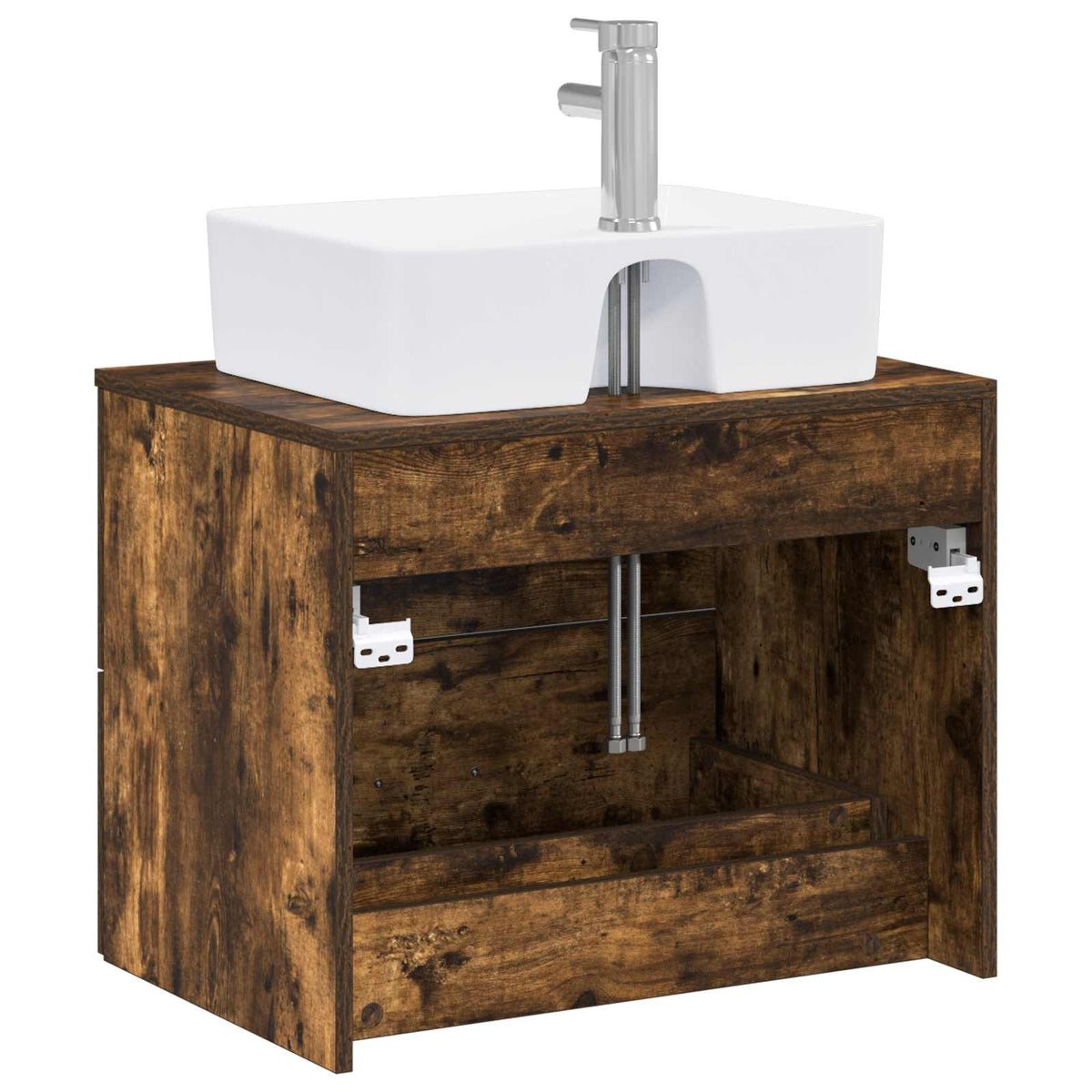 Set namještaja za kupaonicu Dimljeni hrast Konstruirano drvo Smeđa 62.5 x 44.5 x 50 cm