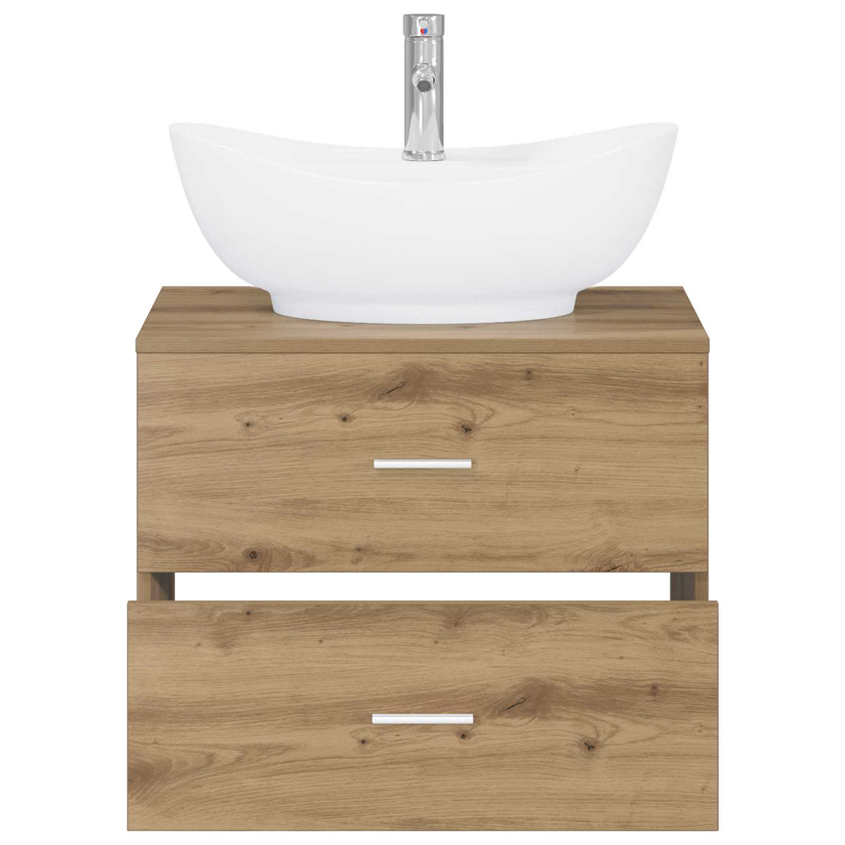 Set namještaja za kupaonicu Hrast artisan Konstruirano drvo Smeđa 62.5 x 44.5 x 50 cm