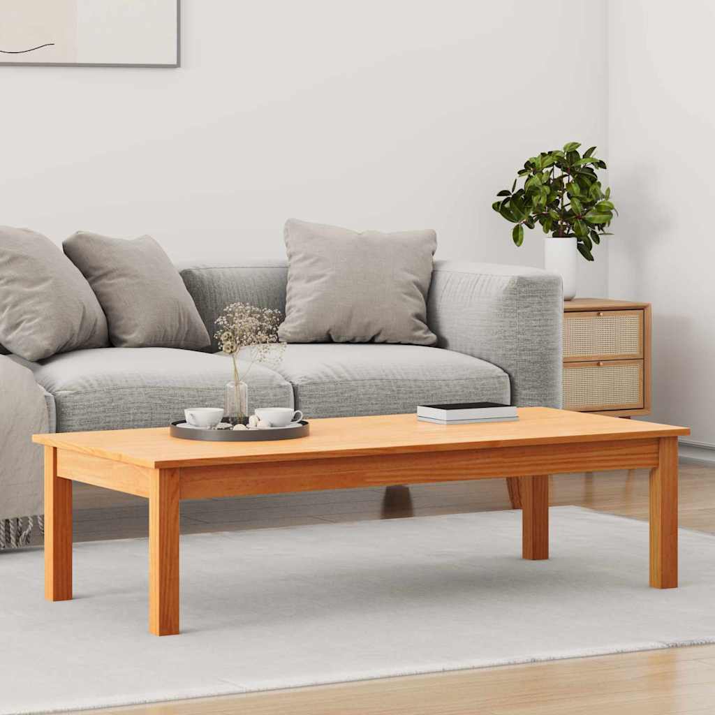 Kava Stol Max smeđa 110 x 50 x 30 cm Čvrsto borovo drvo