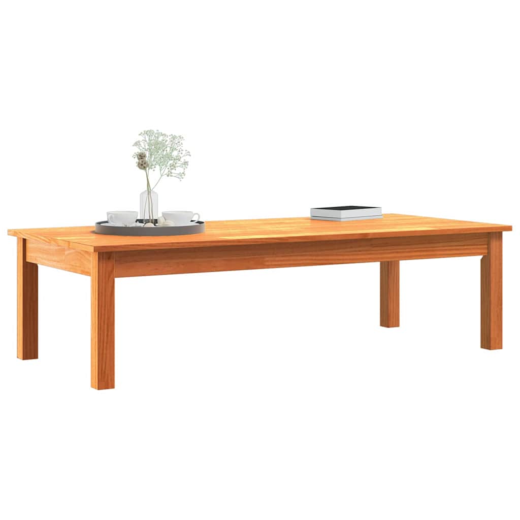 Kava Stol Max smeđa 110 x 50 x 30 cm Čvrsto borovo drvo