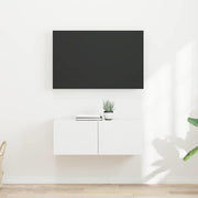 TV zidni ormar 2 pcs Bijelo 39 x 31 x 29,5 cm Konstruirano drvo
