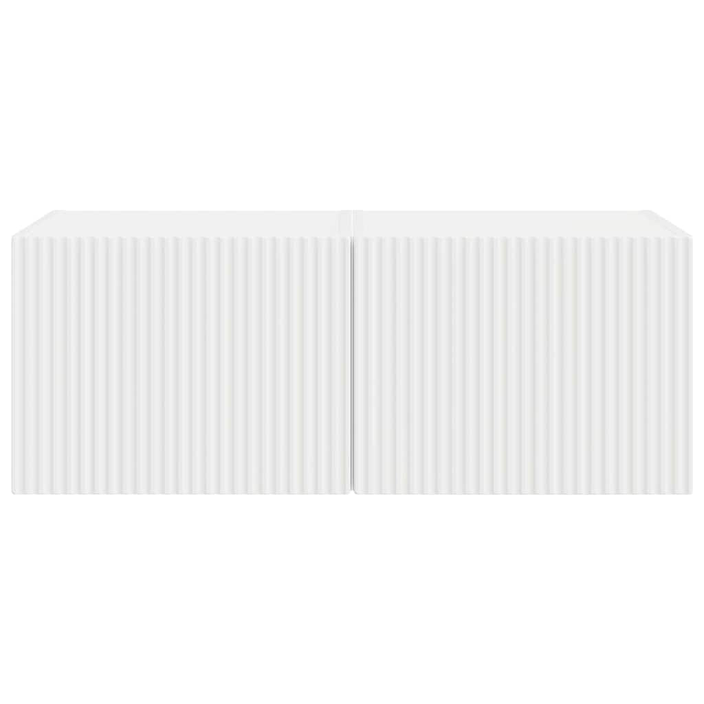 TV zidni ormar 2 pcs Bijelo 39 x 31 x 29,5 cm Konstruirano drvo