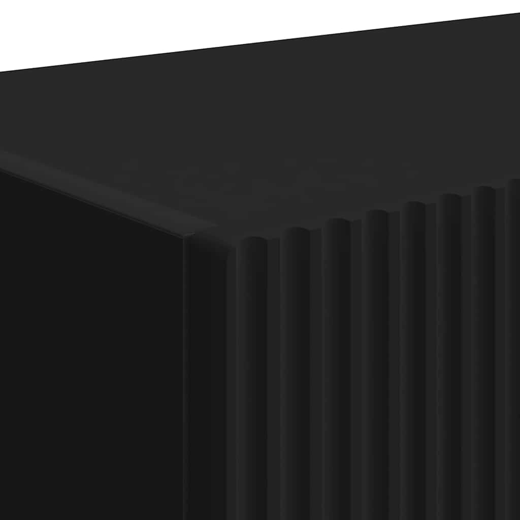 TV zidni ormar Zidne Crna 39 x 31 x 29,5 cm Konstruirano drvo
