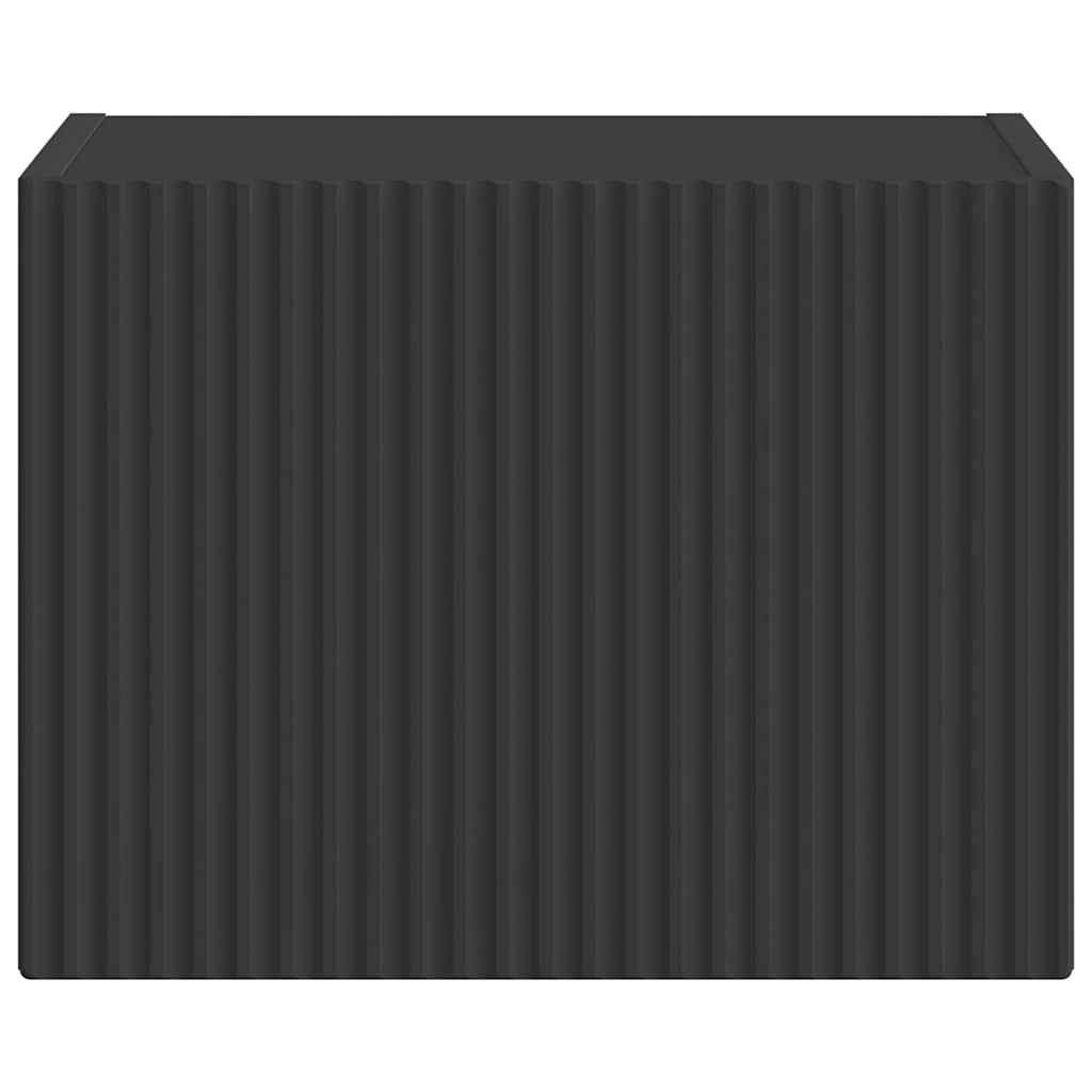 TV zidni ormar Zidne Crna 39 x 31 x 29,5 cm Konstruirano drvo
