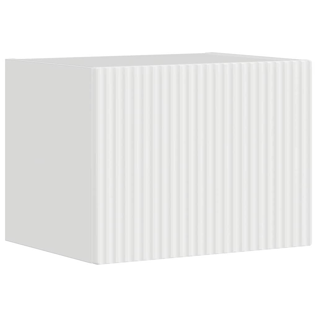 TV zidni ormar Zidne Sjajno bijelo 39 x 31 x 29,5 cm
