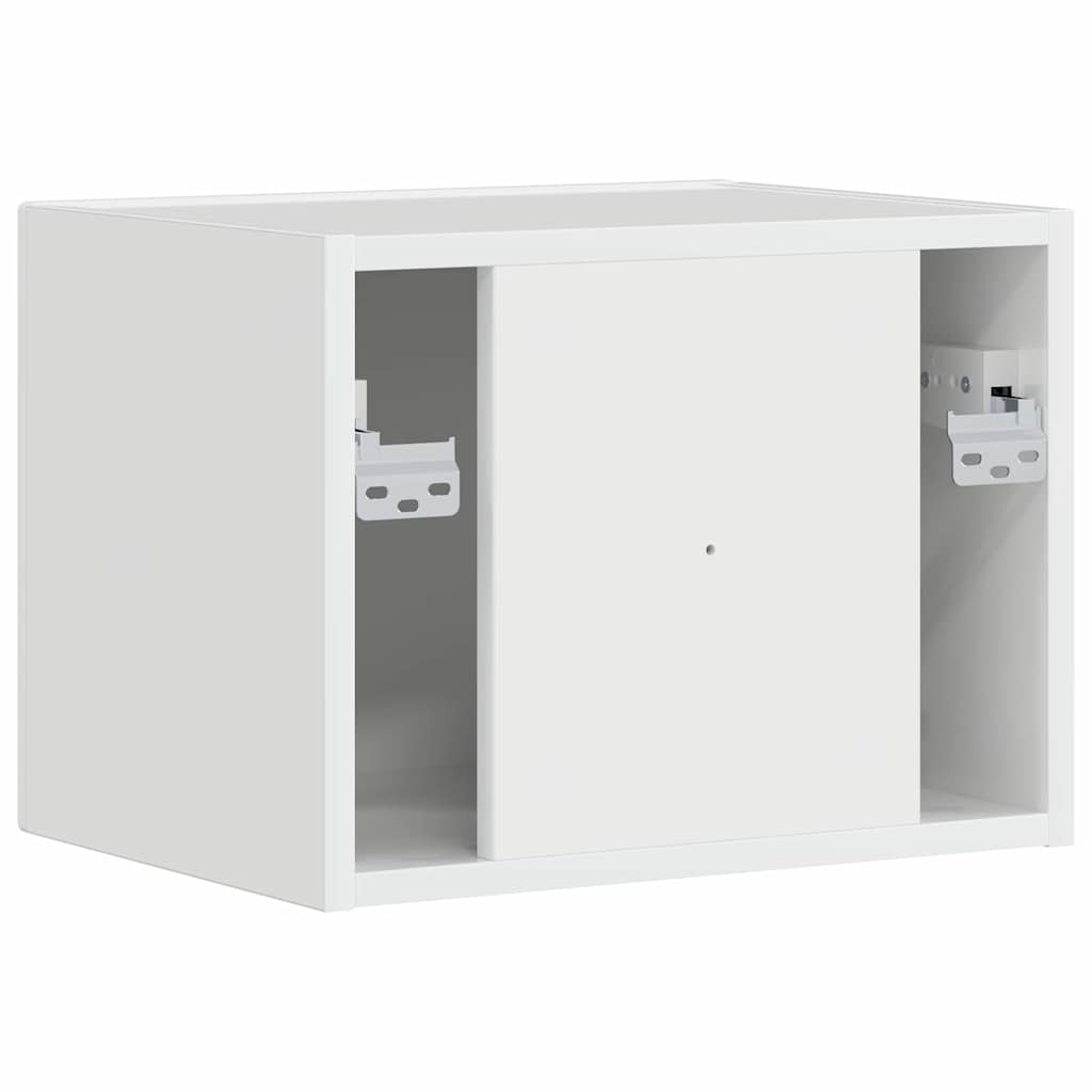 TV zidni ormar Zidne Sjajno bijelo 39 x 31 x 29,5 cm