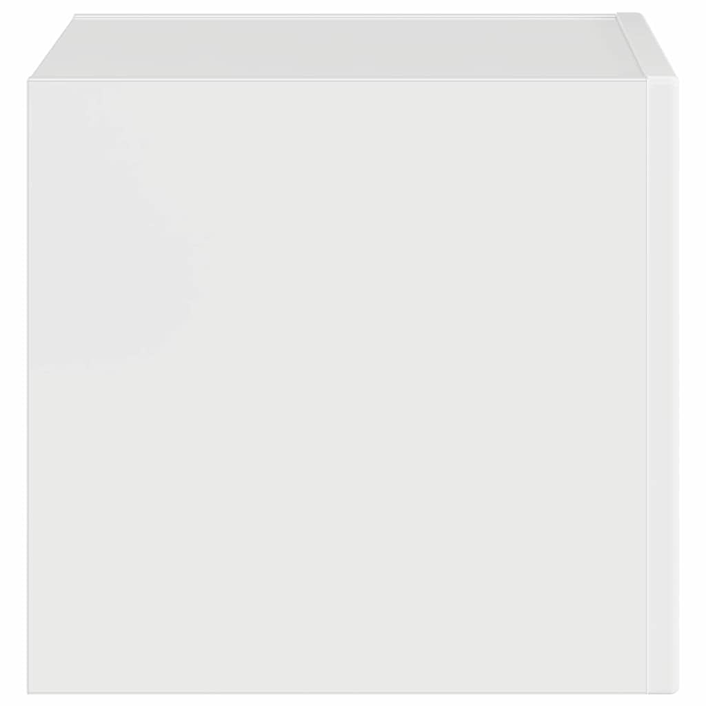 TV zidni ormar Zidne Sjajno bijelo 39 x 31 x 29,5 cm