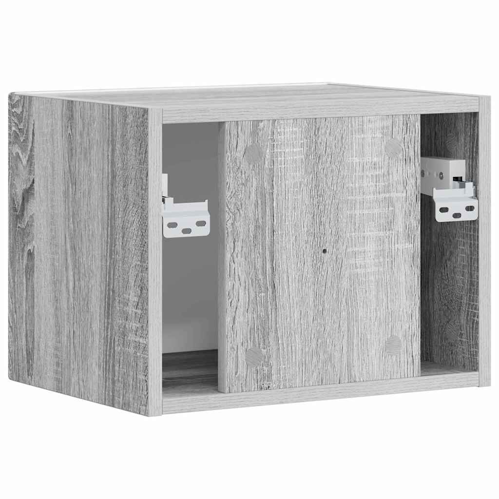 TV zidni ormar Siva Sonoma 39 x 31 x 29,5 cm Konstruirano drvo