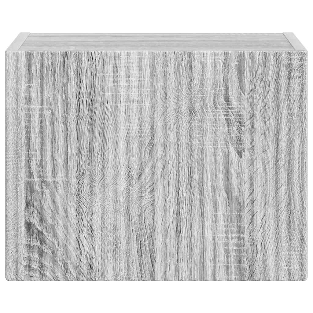 TV zidni ormar Siva Sonoma 39 x 31 x 29,5 cm Konstruirano drvo