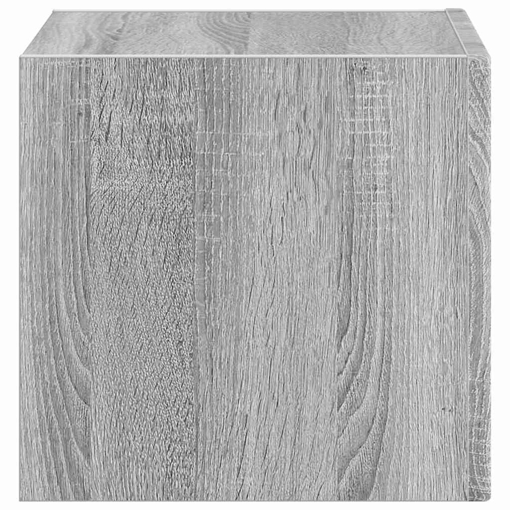 TV zidni ormar Siva Sonoma 39 x 31 x 29,5 cm Konstruirano drvo