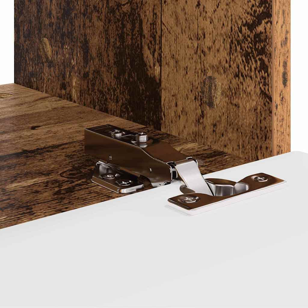 TV zidni ormar Zidne 2 pcs Staro drvo 39 x 31 x 29,5 cm