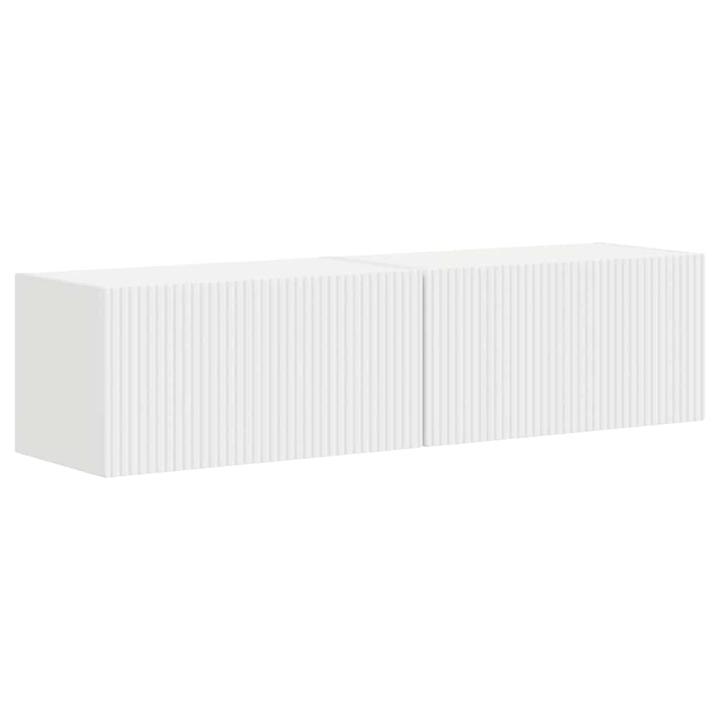 TV zidni ormar 2 pcs Bijelo 60 x 31 x 29,5 cm Konstruirano drvo