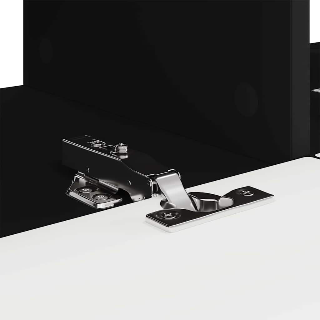 TV zidni ormar Zidne Crna 78,5 x 31 x 29,5 cm Konstruirano drvo