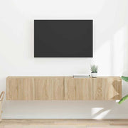 TV zidni ormar Zidne 2 pcs Sonoma 78,5 x 31 x 29,5 cm