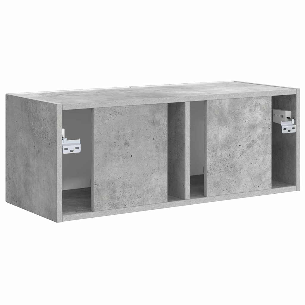 TV zidni ormar Beton 78,5 x 31 x 29,5 cm Konstruirano drvo