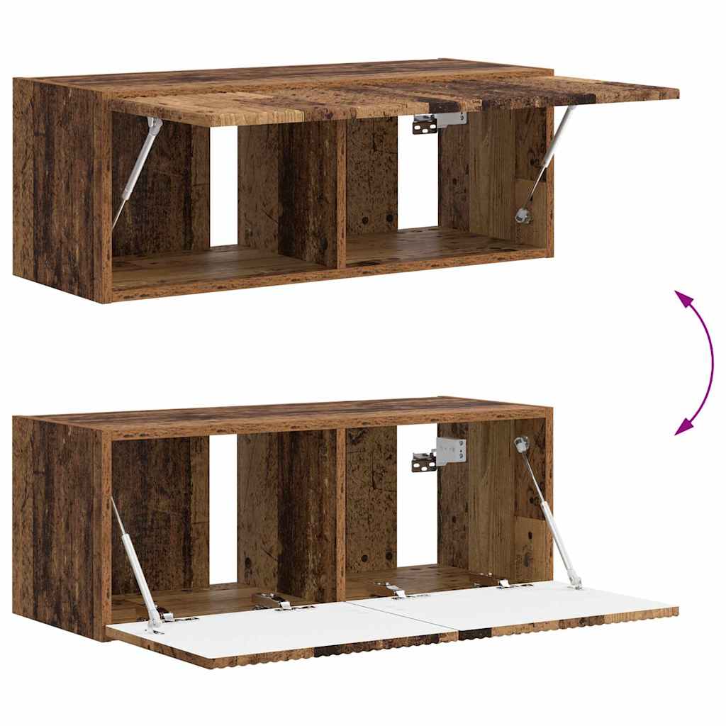 TV zidni ormar Staro drvo 78,5 x 31 x 29,5 cm Konstruirano drvo