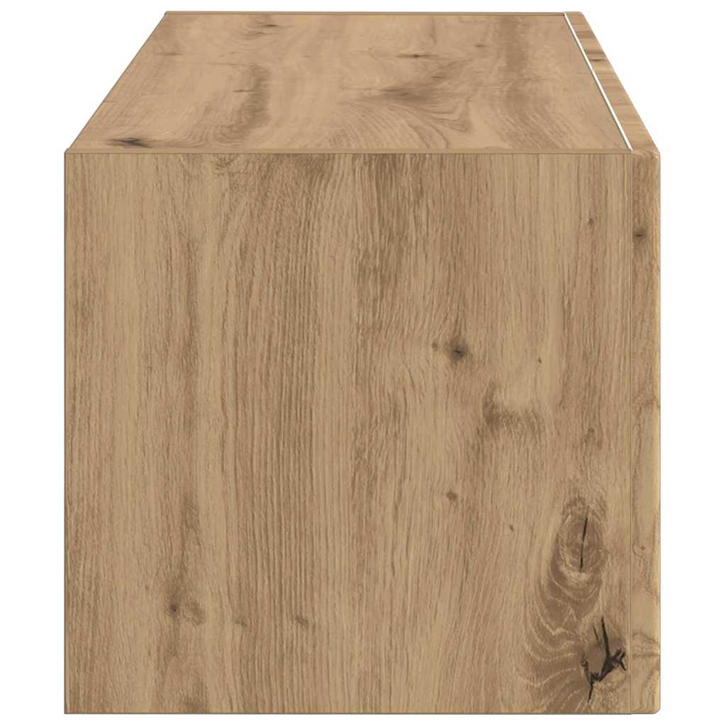 TV zidni ormar 78,5 x 31 x 29,5 cm Umjetnička hrastovina