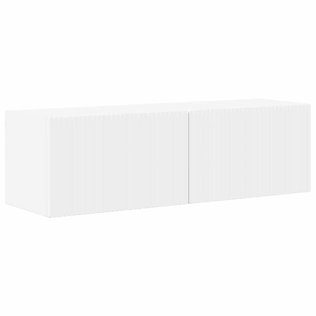 TV zidni ormar Zidne Bijelo 98 x 31 x 29,5 cm Konstruirano drvo