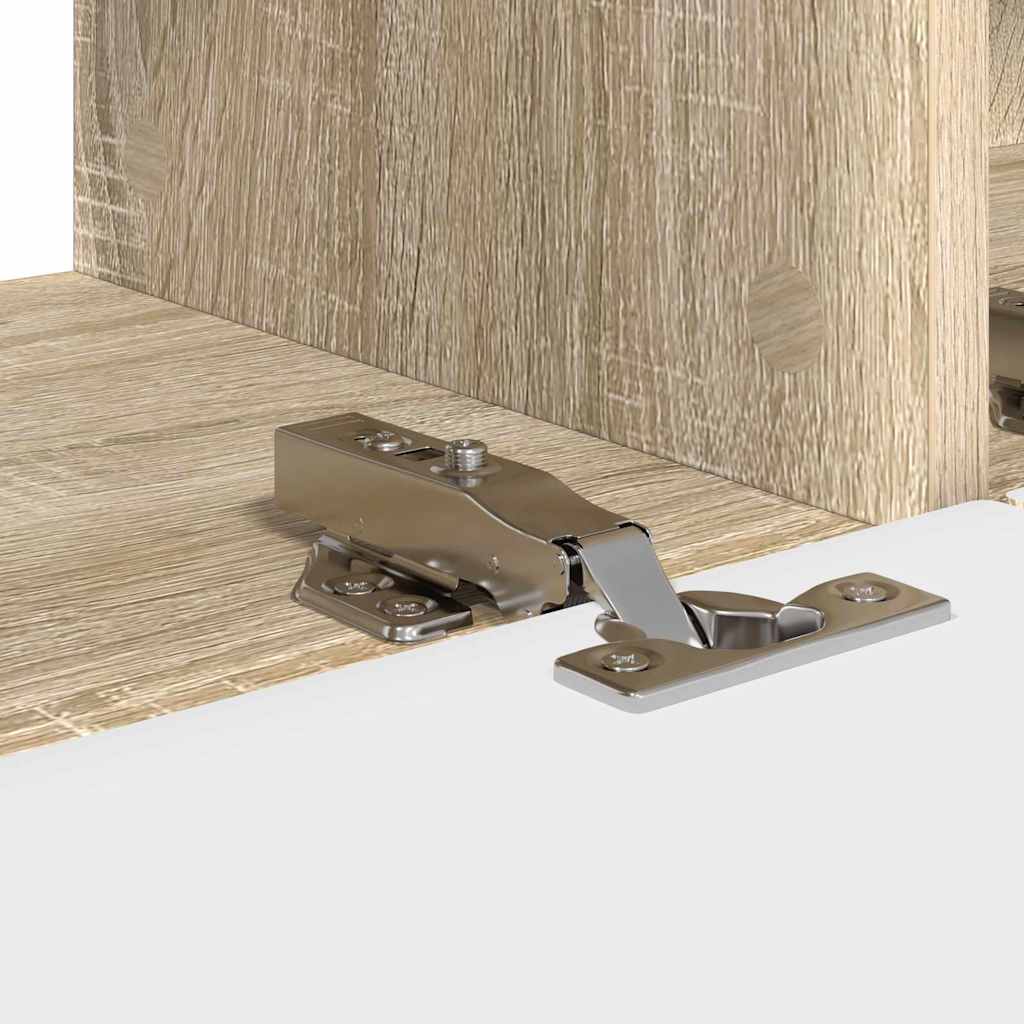 TV zidni ormar 2 pcs Sonoma 98 x 31 x 29,5 cm Konstruirano drvo