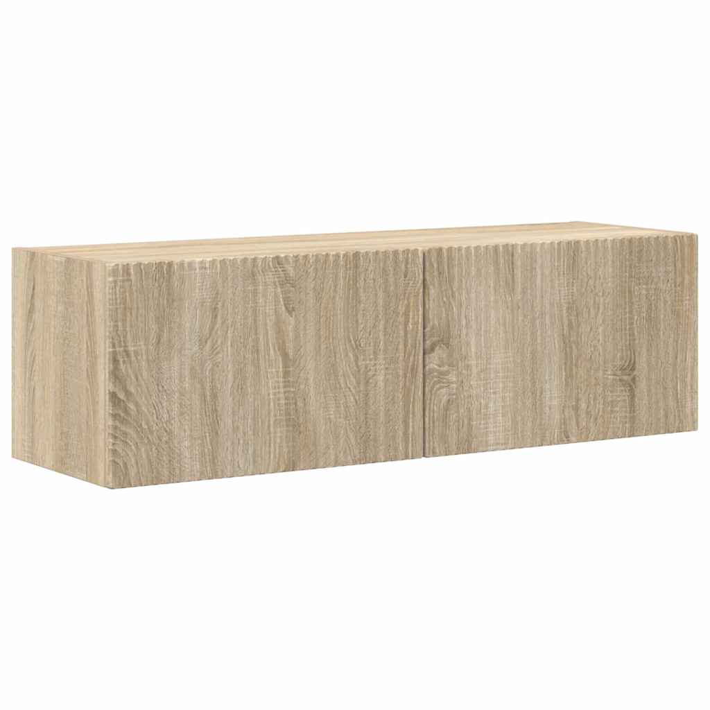 TV zidni ormar 2 pcs Sonoma 98 x 31 x 29,5 cm Konstruirano drvo
