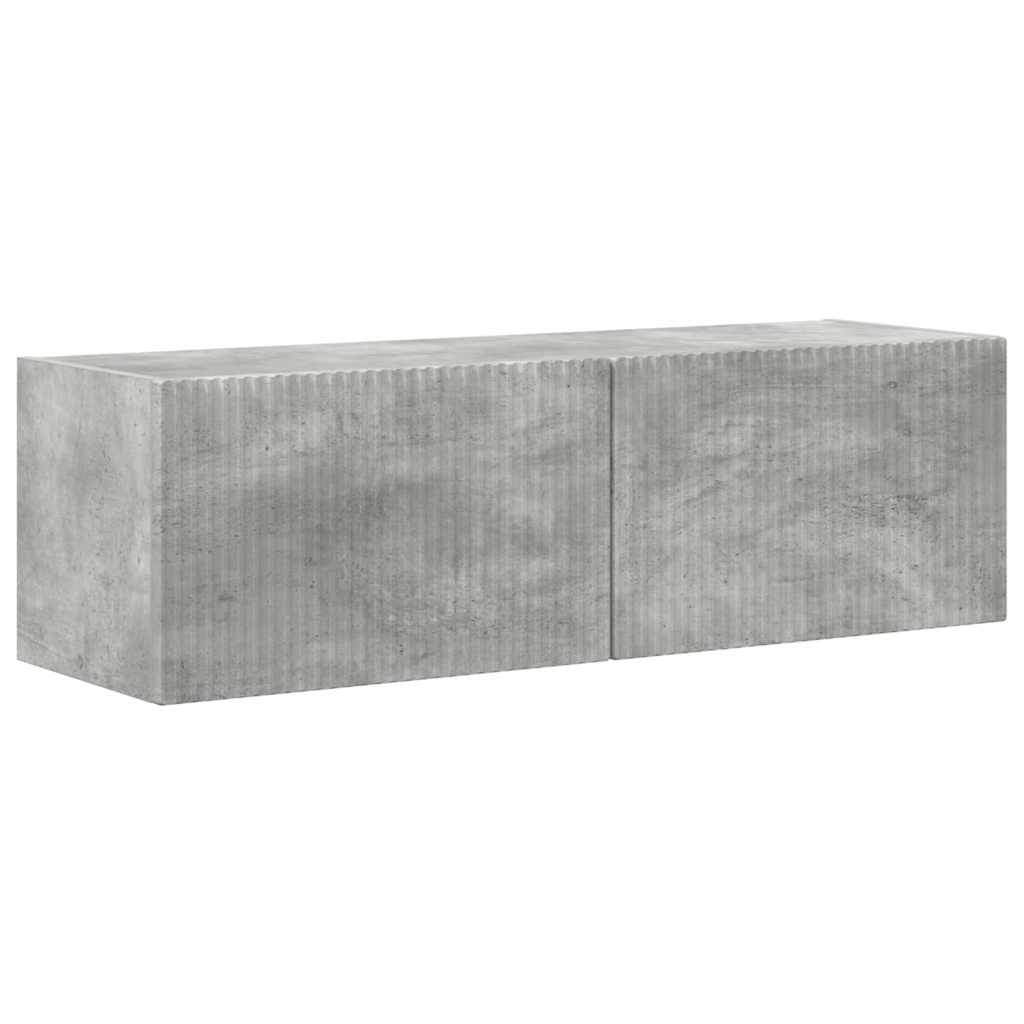 TV zidni ormar Zidne Beton 98 x 31 x 29,5 cm Konstruirano drvo