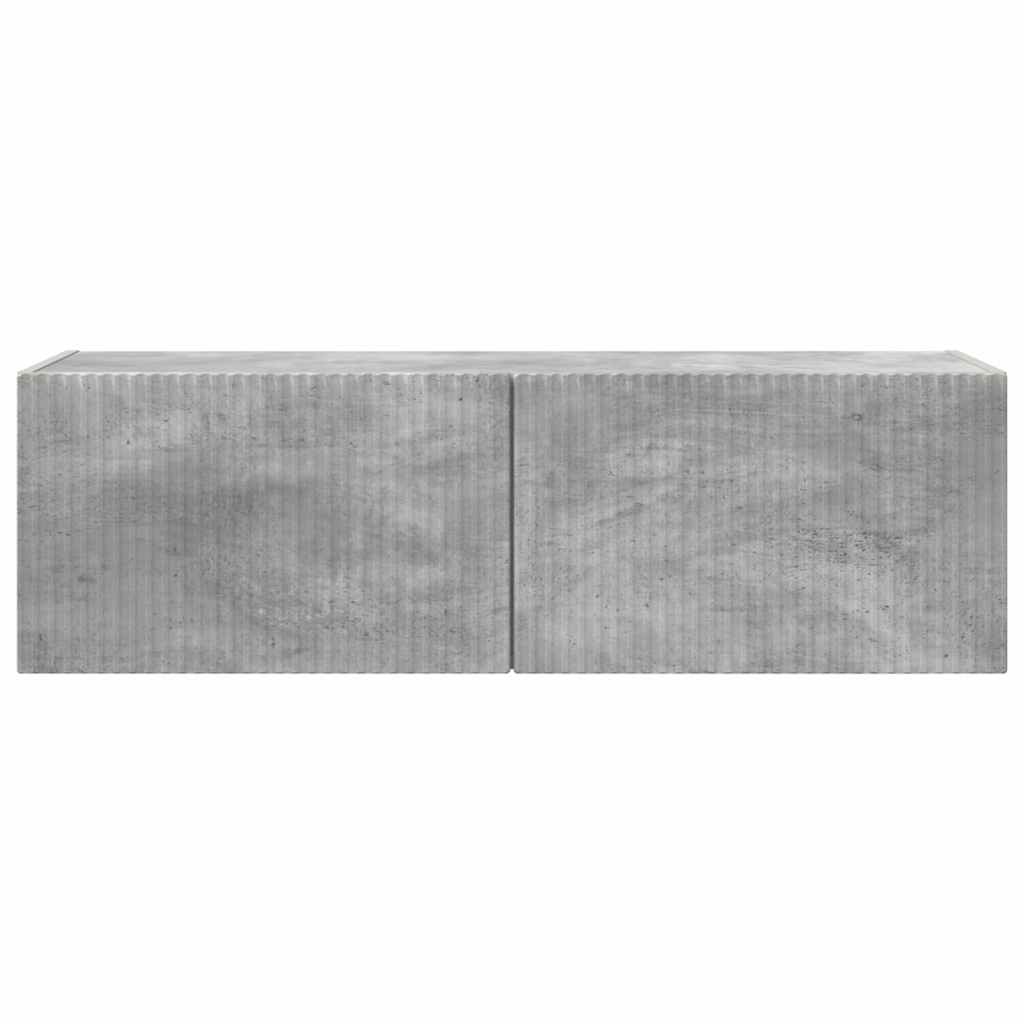 TV zidni ormar Zidne Beton 98 x 31 x 29,5 cm Konstruirano drvo